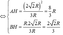 Cho đường tròn (O; R), từ điểm A nằm ngoài đường tròn kẻ hai tiếp tuyến AB, AC (ảnh 10)