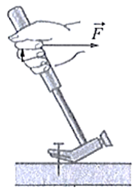 Để nhổ một chiếc đinh ra khỏi tấm gỗ, người ta sử dụng một chiếc búa nhổ đinh hoặc một chiếc kìm (hình 19.11). Em hãy: a. Mô tả cách dùng hai dụng cụ này để nhổ đinh. (ảnh 2)