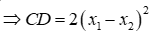 Cho parabol (P); y = -x^2 và đường thẳng d: y = x - 2. (P) cắt dtại hai điểm (ảnh 5)