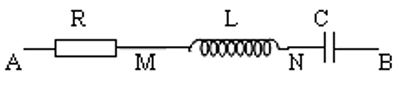Chọn câu đúng? Cho đoạn mạch RLC như hình vẽ RLC, R = 100 ôm , cuộn dây thuần cảm có độ tự cảm (ảnh 1)