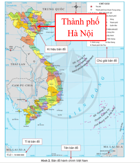 • Xác định vị trí địa lí của địa phương em trên hình 2 bài 1.  • Dựa vào bản đồ tự nhiên địa phương và kết hợp với hiểu biết của bản thân, (ảnh 3)