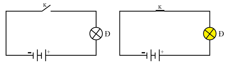 Tìm hiểu và vẽ sơ đồ mạch điện trong đèn pin (Hình 2.2). (ảnh 2)