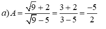 Cho hai biểu thức: A = căn bậc hai (x + 2) / căn bậc hai (x - 5) và 3 / căn bẫ hai (x + 5)  (ảnh 2)