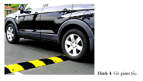 Gờ giảm tốc (Hình 4) có tác dụng cảnh báo (thông qua việc gây ra tác động nhẹ lên phương tiện) (ảnh 1)