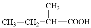Viết công thức cấu tạo của các hợp chất có tên gọi dưới đây. a) 3-methylbutanal; b) pentan-2-one;  c) pentanoic acid; d) 2-methylbutanoic acid. (ảnh 3)