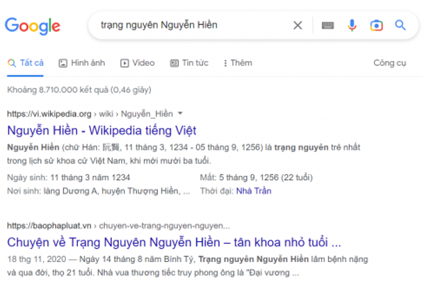 Trong Lịch Sử Việt Nam ông Trạng Nguyễn Hiền đỗ Trạng Nguyên Khi Còn Rất Nhỏ Tuổi Em Hãy Sử 6498