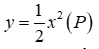 a) Vẽ đồ thị hàm số y = 1/2 x^2 (P) b) Tìm giá trị của m sao cho điểm C(-2; m) thuộc  (ảnh 1)