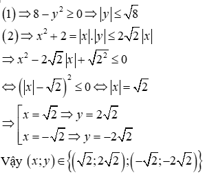 Giải hệ phương trình: |xy - 4| = 8 - y^2; xy = 2 + x^2 (ảnh 3)