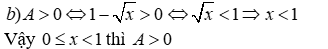 Cho biểu thức A = (x - 1) / (căn bậc hai x + 1) - (2(x căn bậc hai x - 1)) / (x + căn bậc hai x + 1) (ảnh 2)