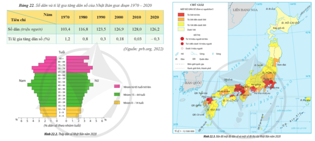 Phân tích tác động của đặc điểm dân cư đến phát triển kinh tế xã hội Nhật Bản (ảnh 1)