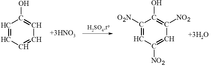 Thí nghiệm nitro hoá phenol được tiến hành như sau: - Cho 0,5 g phenol và khoảng 1,5 mL H2SO4 đặc vào ống nghiệm, đun nhẹ hỗn hợp trong khoảng 10 phút để thu được chất lỏng đồng nhất. - Để nguội ống nghiệm rồi ngâm bình trong cốc nước đá. (ảnh 1)