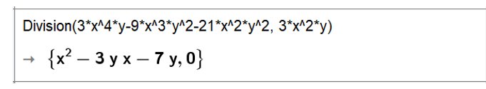 Tìm thương và dư (nếu có) trong các phép chia sau: a) (3x^4y – 9x^3y^2 – 21x^2y^2) : (3x^2y); (ảnh 1)