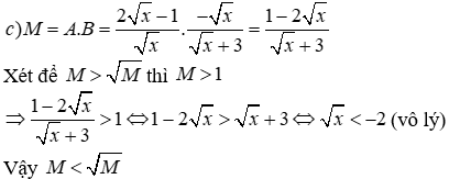 Cho biểu thức A = (2 căn bậc hai x - 1) / căn bậc hai x và B = 2 căn bậc hai x / (căn bậc hai x (ảnh 6)