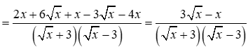 Cho biểu thức A = (2 căn bậc hai x - 1) / căn bậc hai x và B = 2 căn bậc hai x / (căn bậc hai x (ảnh 4)