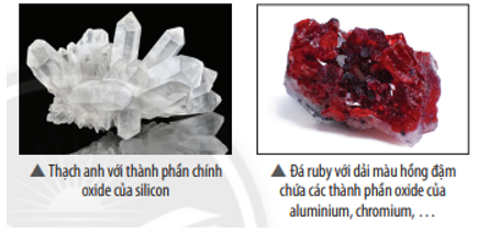 Một số oxide phổ biến tạo nên các khoáng chất như đá granite và thạch anh (ảnh 1)