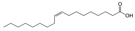 Axit oleic có công thức cấu tạo như hình ảnh cho dưới đây:   Số nguyên tử cacbon có trong phân tử axit oleic là 	A. 17.	B. 16.	C. 19.	D. 18. (ảnh 1)