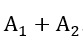 Trên mặt nước có 2 nguồn sóng kết hợp dao động cùng pha. Tại một điểm M trên mặt nước, biên độ của sóng do mỗi nguồn tạo ra là A_1 và A_2,  (ảnh 2)