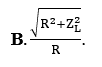 Đặt điện áp xoay chiều vào hai đầu một đoạn mạch mắc nối tiếp gồm điện trở R  và cuộn cảm thuần thì (ảnh 2)