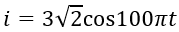 Đặt một điện áp xoay chiều vào hai đầu điện trở R=20Ω thì cường độ dòng điện trong mạch là i=3√2 cos100πt (A). Điện áp hiệu dụng giữa hai đầu điện trở là (ảnh 1)