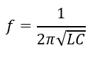 Tần số dao động riêng của dao động điện từ trong mạch dao động  LC là (ảnh 1)