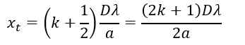 Trong thí nghiệm giao thoa của Young, hai khe được chiếu sáng bởi bức xạ có bước sóng λ, khoảng cách giữa hai khe là a, khoảng cách từ màn đến hai khe là D.  (ảnh 1)