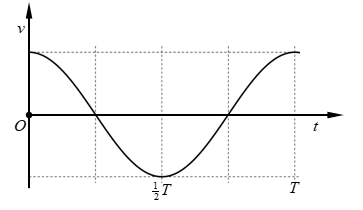 Xét một dao động điều hòa với chu kì T. Một phần đồ thị biểu diễn sự biến thiên của gia tốc a theo thời gian t được cho như hình vẽ.   (ảnh 5)