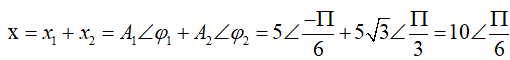 Một vật thực hiện đồng thời hai dao động điều hoà cùng phương cùng tần số f , biên độ và pha ban đầu lần lượt là (ảnh 2)