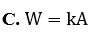 Một con lắc lò xo có độ cứng k, biên độ dao động của con lắc là	A. Biểu thức tính cơ năng dao động của con lắc là (ảnh 3)