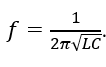 Tần số dao động riêng của mạch dao động LC lí tưởng được xác định bằng công thức nào sau đây? (ảnh 3)