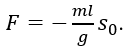 Một con lắc đơn có chiều dài l, vật nhỏ khối lượng m, đang dao động điều hòa ở nơi có gia tốc trọng trường g với biên độ cong s_0.  (ảnh 4)