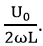 Đặt điện áp u=U_0 cosωt vào hai đầu cuộn cảm thuần có độ tự cảm L. Tại thời điểm mà điện áp giữa hai đầu cuộn cảm có độ lớn cực đại thì cường độ dòng điện qua cuộn cảm bằng A. U_0/2ωL.	B. U_0/(√2 ωL).	C. U_0/ωL.	D. 0. (ảnh 2)