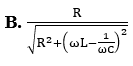 Đặt điện áp u= U0 cos (wt+ phi) vào hai đầu đoạn mạch gồm điện trở thuần R, cuộn cảm thuần L và tụ điện C (ảnh 3)