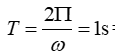 Một chất điểm dao động điều hòa theo phương trình x= 5 cos 2bi t ( cm) , chu kỳ dao động của chất điểm là (ảnh 3)