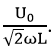 Đặt điện áp u=U_0 cosωt vào hai đầu cuộn cảm thuần có độ tự cảm L. Tại thời điểm mà điện áp giữa hai đầu cuộn cảm có độ lớn cực đại thì cường độ dòng điện qua cuộn cảm bằng A. U_0/2ωL.	B. U_0/(√2 ωL).	C. U_0/ωL.	D. 0. (ảnh 3)
