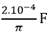 Đặt điện áp xoay chiều u=100√2 cos(100πt+π/6)(V)(t tính bằng s) vào hai đầu đoạn mạch gồm điện trở R=50Ω mắc nối tiếp với tụ điện có điện dung 〖2.10〗^(-4)/π F. Cường độ dòng điệu hiệu dụng trong mạch là (ảnh 2)