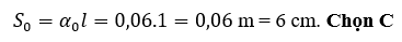 Một con lắc đơn có chiều dài 1 m dao động điều hòa với biên độ góc 0,06 rad (ảnh 1)