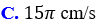 Con lắc lò xo dao động điều hòa với phương trình: x = 5cos(6pit + pi/2) (cm). Vận tốc của (ảnh 5)