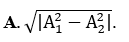 Hai dao động điều hòa có cùng phương, cùng tần số, ngược pha nhau, có biên độ lần lượt (ảnh 1)