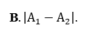 Hai dao động điều hòa có cùng phương, cùng tần số, ngược pha nhau, có biên độ lần lượt (ảnh 2)