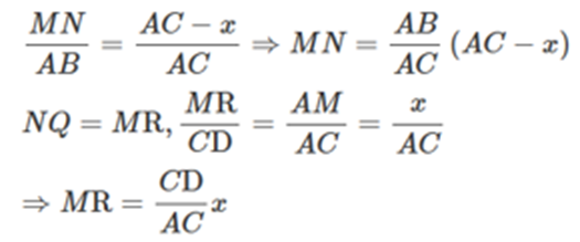 Cho tứ diện ABCD trong đó góc giữa hai đường thẳng AB và CD bằng alpha (ảnh 2)