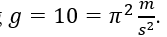 Một con lắc đơn có chiều dài l=1 m được kích thích dao động điều hòa tại nơi có gia tốc trọng trường g=10=π^2  m/s^2 . (ảnh 1)