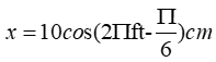 Một vật thực hiện đồng thời hai dao động điều hoà cùng phương cùng tần số f, biên độ và pha ban đầu lần lượt là (ảnh 5)