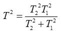 Con lắc đơn có chiều dài l1 dao động với chu kỳ T2 , con lắc đơn có chiều dài  l2 thì dao động với chu kỳ T2 . Khi con lắc đơn có chiều dài l1+l2 sẽ dao động với chu kỳ được xác định bởi: (ảnh 3)