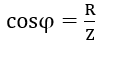 Đặt điện áp xoay chiều vào hai đầu đoạn mạch gồm điện trở R mắc nối tiếp với cuộn cảm thuần thì cảm kháng và tổng trở của đoạn mạch lần lượt là ZL và Z. Hệ số công suất của đoạn mạch là cos⁡φ. Công thức nào sau đây đúng?  (ảnh 4)