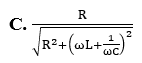 Đặt điện áp u= U0 cos (wt+ phi) vào hai đầu đoạn mạch gồm điện trở thuần R, cuộn cảm thuần L và tụ điện C (ảnh 4)