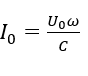 Đặt vào hai đầu cuộn tụ điện có điện dung C điện áp xoay chiều u=U_0 cos⁡(ωt+φ_u ) thì dòng điện qua tụ điện có biểu thức i=I_0 cos⁡(ωt+φ_i ). Biểu thức liên hệ giữa I_0 và U_0 là (ảnh 4)