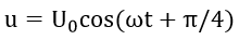 Đặt điện áp u= U0cos (wt+ pi/4) vào hai đầu đoạn mạch chỉ có tụ điện thì cường độ (ảnh 1)