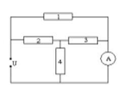 Xác định cường độ dòng điện qua ampe kế theo mạch như hình vẽ (ảnh 1)
