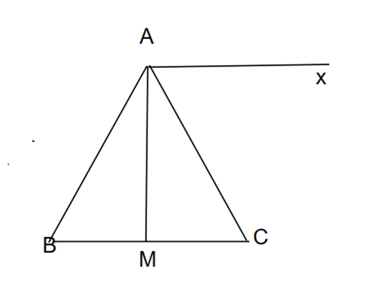 Cho tam giác ABC, có AB = AC. AM là tia phân giác của góc A a) Chứng minh (ảnh 1)