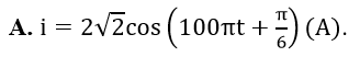 Đặt điện áp u= 80 căn bậc hai 2 cos (100 pi t - pi/4 ) (V) vào hai đầu đoạn mạch mắc nối tiếp gồm điện trở thuần (ảnh 2)
